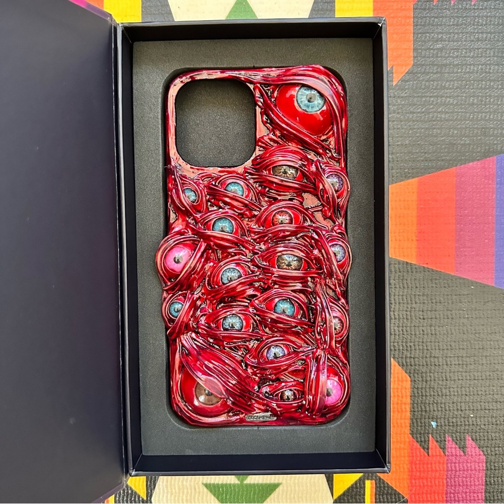 3D Eyeball 12ProMax IPhone Case Techypop